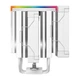 Кулер для процесора з двома вентиляторами 120 мм DeepCool AK620 Digital Pro White (R-AK620-WHAPMN-G) - зображення 5