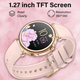 Смарт-часы Rollstimi Smart Watch с давлением, пульсом, кислородом, звонками для Android и iPhone, металл, 2 ре - изображение 6