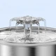 Автоматическая круглая миска - поилка с фильтром для домашних животных Agua бесшумный питьевой фонтанчик для собак / котов, 2л, серебристый (102661638) - изображение 6