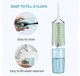 Портативний іригатор для порожнини рота 230 мл Portable Oral Irrigator - изображение 5