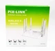 Высокоскоростной Wi-Fi роутер маршрутизатор с 6 антеннами репитер Pix-link LV-WR50Q 300 Мбит/с 2.4 ГГц Черный - изображение 7