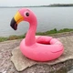 Круг детский для плавания Фламинго розовый возраст 3-6 лет детский 76*55 см - изображение 3