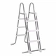 Каркасный круглый бассейн 457x107 см Intex 26724 с полной комплектацией на 14614 л Серый - изображение 3