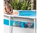 Каркасный сборный круглый бассейн Intex 26722 с набором 427х107 см на 12706 л Серый - изображение 4