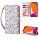 Чехол-книжка Color Book Leather для Apple iPhone 12 / 12 Pro Butterflies - изображение 1