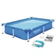 Детский каркасный бассейн прямоугольный Bestway 56401 211 x 150 x 43 см на 1200 л Синий - изображение 1