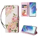 Чехол-книжка Color Book Leather для Samsung Galaxy S21 Rose Flowers - изображение 1