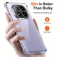 Противоударный прозрачный чехол для Xiaomi Redmi Note 15 4G/5G - изображение 3