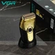 Электробритва VGR V-383 шейвер, двойное лезвие и тример, IPX4, LED Display, зарядная станция - изображение 2