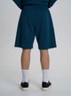 Шорты хлопковые длинные мужские ROZA 240625 2XL Синие с зеленым (4824005726316) - изображение 2