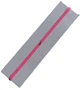 Повязка на голову Nike Skinny Hairband розовая 1шт - изображение 1