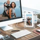 Фоторамка цифровая 4 ГБ памяти со слайдшоу и видеопроигрывателем c WiFi Прозрачная - изображение 6