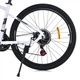 Велосипед SKD75 MTB 2605-2, 26 дюймов, стальная рама 16 Sunrun 24SP белый - изображение 9