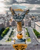Картины по номерам 40×50 см. Родной Киев. Майдан незалежности - изображение 3
