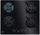 Варильна поверхня газова Electrolux EGT6242NVK (загартоване скло, чавунні решітки, газ-контроль) 257644 - изображение 1