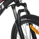 Велосипед MTB2601-2, 26 дюймов, алюминиевая рама 13 Shimano 21SP черный - изображение 5