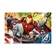 Детские пазлы SUPER МАХІ Marvel "Вместе сильнее" Trefl 41007 24 элемента, с раскраской - изображение 2