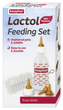 Пляшечка для годування для цуценят та кошенят Beaphar Lactol Feeding Set пластикова з сосками та щіткою 35 мл BAR11246 - зображення 1