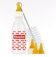 Пляшечка для годування для цуценят та кошенят Beaphar Lactol Feeding Set пластикова з сосками та щіткою 35 мл BAR11246 - зображення 2