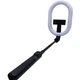Монопод-штатив для селфи с кольцевой LED лампой Selfie Stick A8 телескопический с пультом AG-576 и Bluetooth - изображение 5