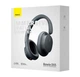 Беспроводные наушники Baseus Bowie D05 Wireless Headphones, BT5.3, AUX, 600mAh, 70h, Grey NGTD020213 - изображение 3