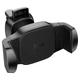 Автомобільний тримач Hoco H14 ursue pull clip Car holder (air outlet) Black - зображення 3