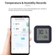 Умный датчик температуры и влажности TH05, Дисплей, SmartHome, Bluetooth, For SmartLife APP, iOS, Android, Black - изображение 3