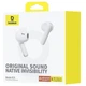 Беспроводные наушники Baseus Bowie E13 True Wireless Earphones, BT5.3, 40mAh, 400mAh, 6h, White A00059701217-Z1 - изображение 6