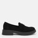Женские лоферы замшевые Ashoes Астра замша 36 23.5 см Черные (ROZ6501005656) - изображение 1