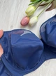 Бюстгальтер без поролону Diorella 90F синій, шостий розмір, бавовна, тонкий ліфчик, зручний - зображення 6