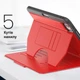 Защитный чехол книжка для Apple iPad 7 / iPad 8 / iPad 9 (10.2") Красный (004183) - изображение 2