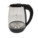 Електричний дисковий скляний чайник 1.8 л 1850-2000W Walesberg WS-KK-1129 Pro Чорний - зображення 2