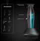 Аккумуляторный триммер для стрижки бороды и усов с USB и LED-дисплеем VGR V-992 Pro Черный - изображение 5