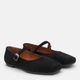 Женские балетки замшевые Ashoes М.Джей 38 24.5 см Черные (ROZ6501005718) - изображение 3