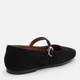 Женские балетки замшевые Ashoes М.Джей 38 24.5 см Черные (ROZ6501005718) - изображение 5