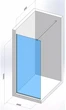 Душевая стенка DEVIT Walk-In Style New DSN80200 80x200 см хром - изображение 3