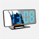 Електронний годинник VST 888H RGB із дзеркальним дисплеєм, будильником і термометром - зображення 4