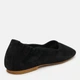 Женские балетки замшевые Ashoes 3018 40 25.5 см Черные (ROZ6501005620) - изображение 5