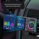 Бездротовий FM-трансмітер з дисплеєм та відтворенням в машину MP3 Schall акумуляторний AUX приймач з кріпленням на вентиляцію та мікрофоном, 8.2х5.2 см, чорний (102665376) - зображення 7