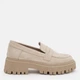 Женские лоферы замшевые PARADIZE SHOES T-400 39 24.7 см Бежевые (ROZ6501060321) - изображение 1