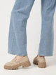 Женские лоферы замшевые PARADIZE SHOES T-400 39 24.7 см Бежевые (ROZ6501060321) - изображение 2