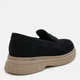 Женские лоферы замшевые PARADIZE SHOES T-403 39 24.7 см Черные (ROZ6501060327) - изображение 5