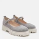 Женские туфли замшевые Мэри джейн PARADIZE SHOES T-503 40 25.7 см Серые (ROZ6501060335) - изображение 3
