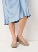Женские балетки кожаные PARADIZE SHOES TB-104 40 25.7 см Бежевые (ROZ6501060381) - изображение 2
