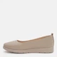 Женские балетки кожаные PARADIZE SHOES TB-104 40 25.7 см Бежевые (ROZ6501060381) - изображение 4