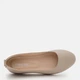 Женские балетки кожаные PARADIZE SHOES TB-104 40 25.7 см Бежевые (ROZ6501060381) - изображение 6