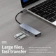 USB 3.0 хаб + конвертер HDMI 4K SmartGo HUC 5 в 1 - изображение 3