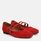 Женские туфли замшевые Мэри Джейн Ashoes 1056 41 26 см Красные (ROZ6501005709) - изображение 3