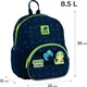 Рюкзак дитячий Kite Kids Dino Gamer 30х23х12 см 8.5 л (K25-2727XS-5) - зображення 2