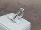 Серебряное кольцо МАША с фианитом. 1115/1Р-CZ 18 - изображение 3